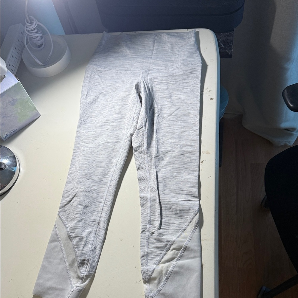 lululemon athletica Light Gray Leggings